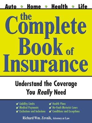 cover image of Complete Book of Insurance